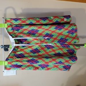 Men's Vintage Warrior Lacross Shorts Size Medium Multicolor.